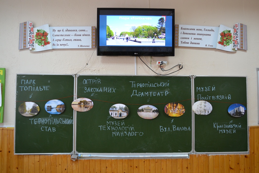 Презентація путівників по Тернополю